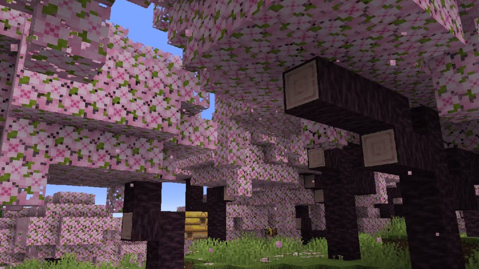 Experience The Pink Magic Minecraft S Cherry Blossom Biome