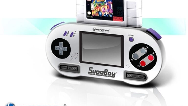 The SupaBoy lets you play your SNES cartridges on the go