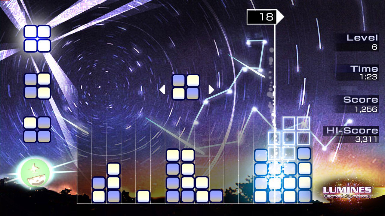 Lumines Electronic Symphony (PS3) Review
