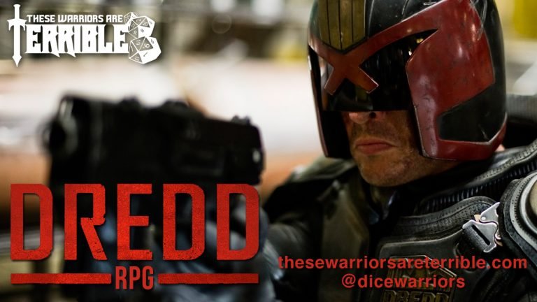 Judge Dredd RPG – These Warriors Are Terrible