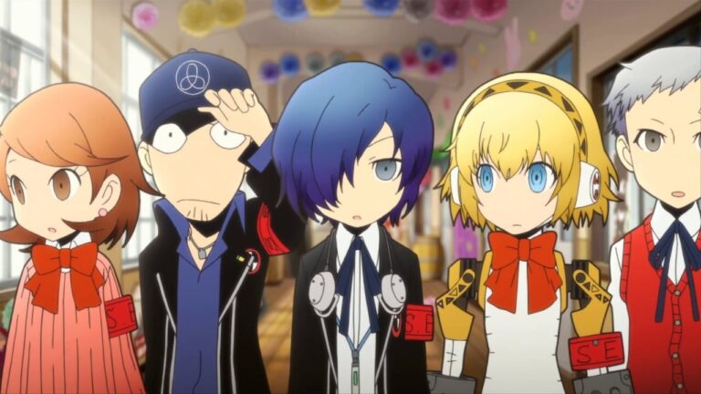 Persona Q Shows Off Yosuke and Mitsuru
