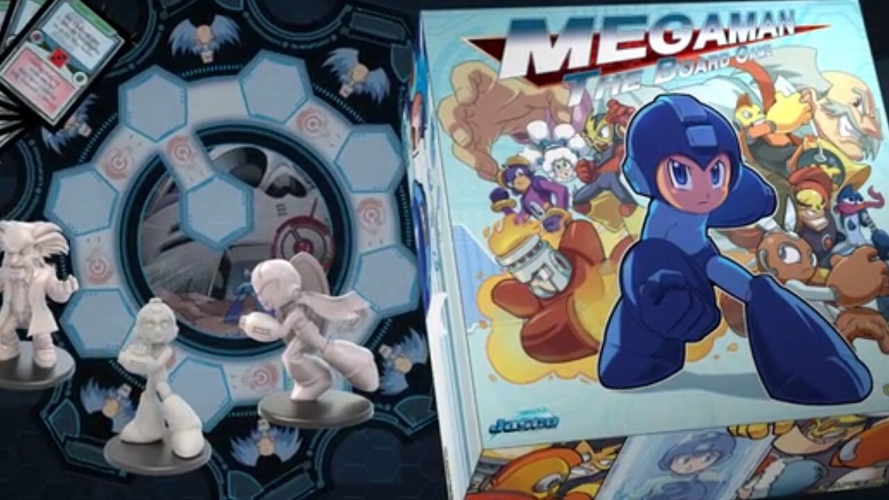 MegaMan Board Game Kickstarter Almost Over