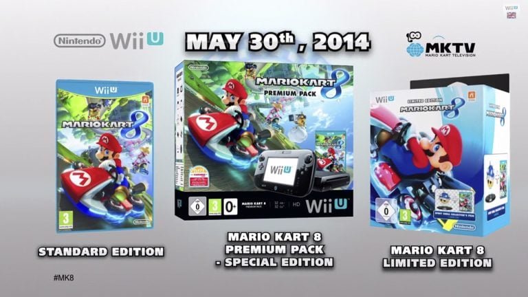 Mario Kart 8 Wii U Bundles Announced for Europe