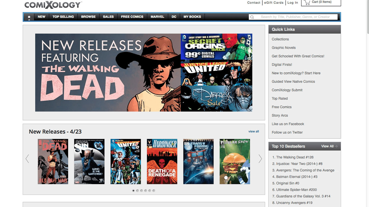 ComiXology Removes All In-App Purchases For All Apple and Android Devices - 2014-04-28 11:23:18