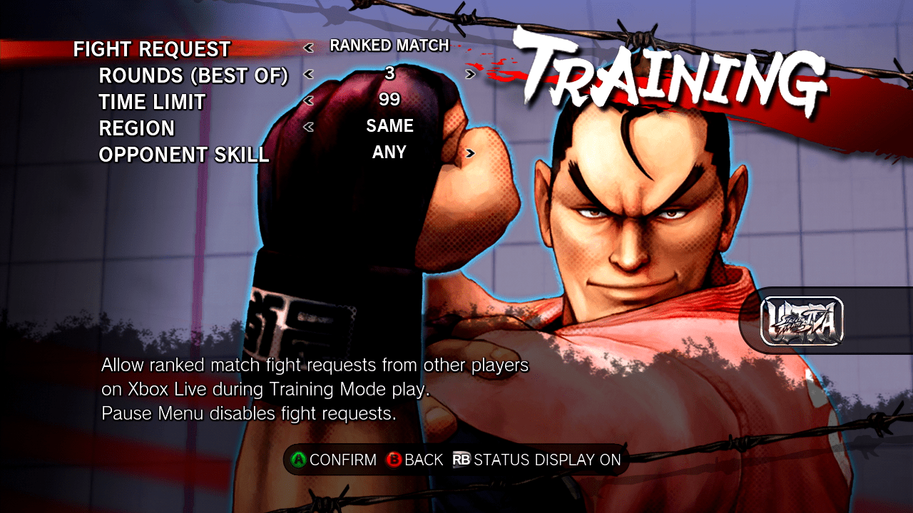 Ultra Street Fighter 4 Records Offline Matches, and Lets Players Train While Waiting for Online Matches - 2014-05-05 13:52:09