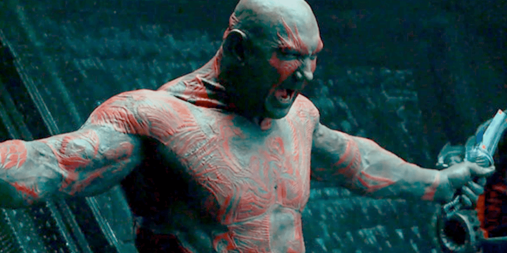 Dave Bautista In Guardians Of The Galaxy