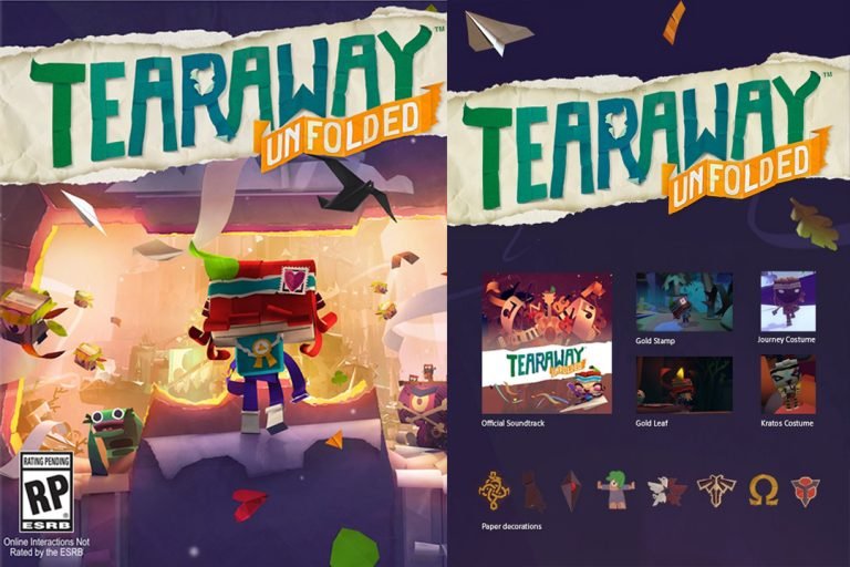 Tearaway Unfolded Launching September 8