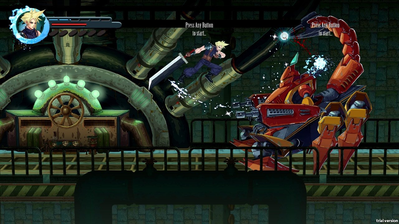 Final Fantasy VII Re-Imagined as 2D Brawler and It is Stunning 3