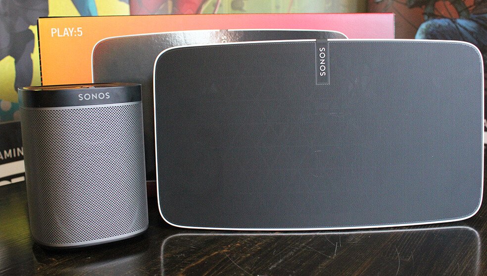 Sonos Play: 1(Left) Play: 5(Right)