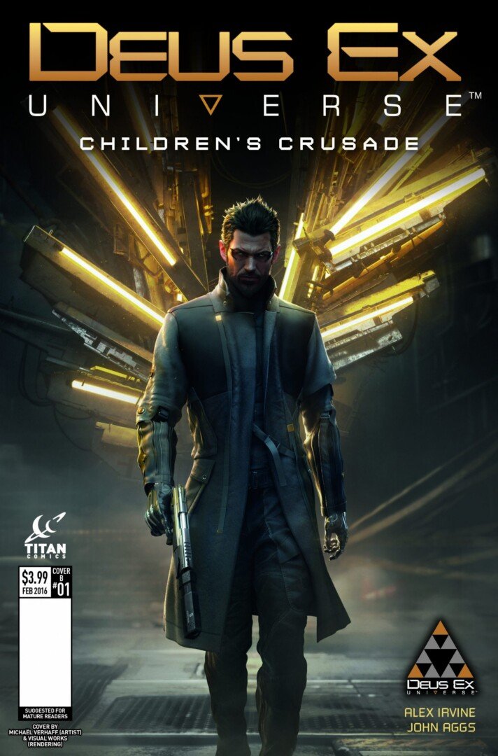 New Deus Ex Issue #1 Cover Variants Unveiled - 2015-12-01 11:59:37