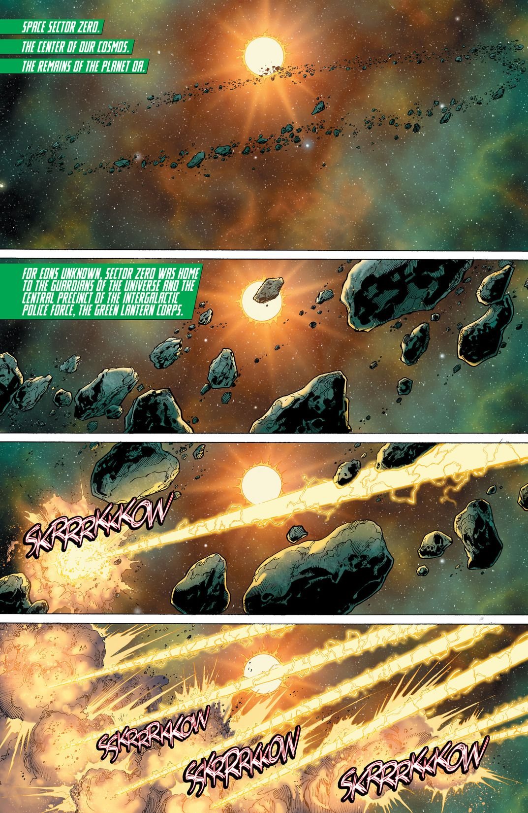 Hal Jordan And The Green Lantern Corps Rebirth #1 (Comic) Review 4