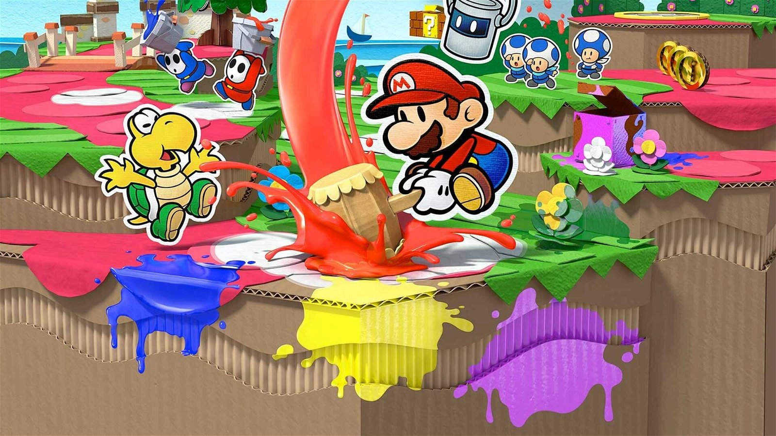 Uitdrukking stok Uitbarsten Paper Mario: Color Splash (Wii U) Review - CGMagazine