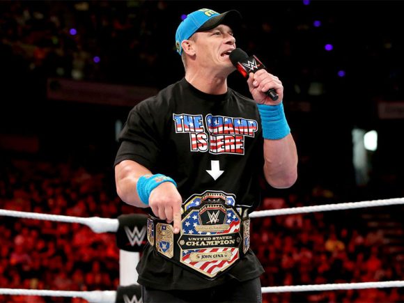 WWE Superstar John Cena Tags With Nintendo to Show off Switch