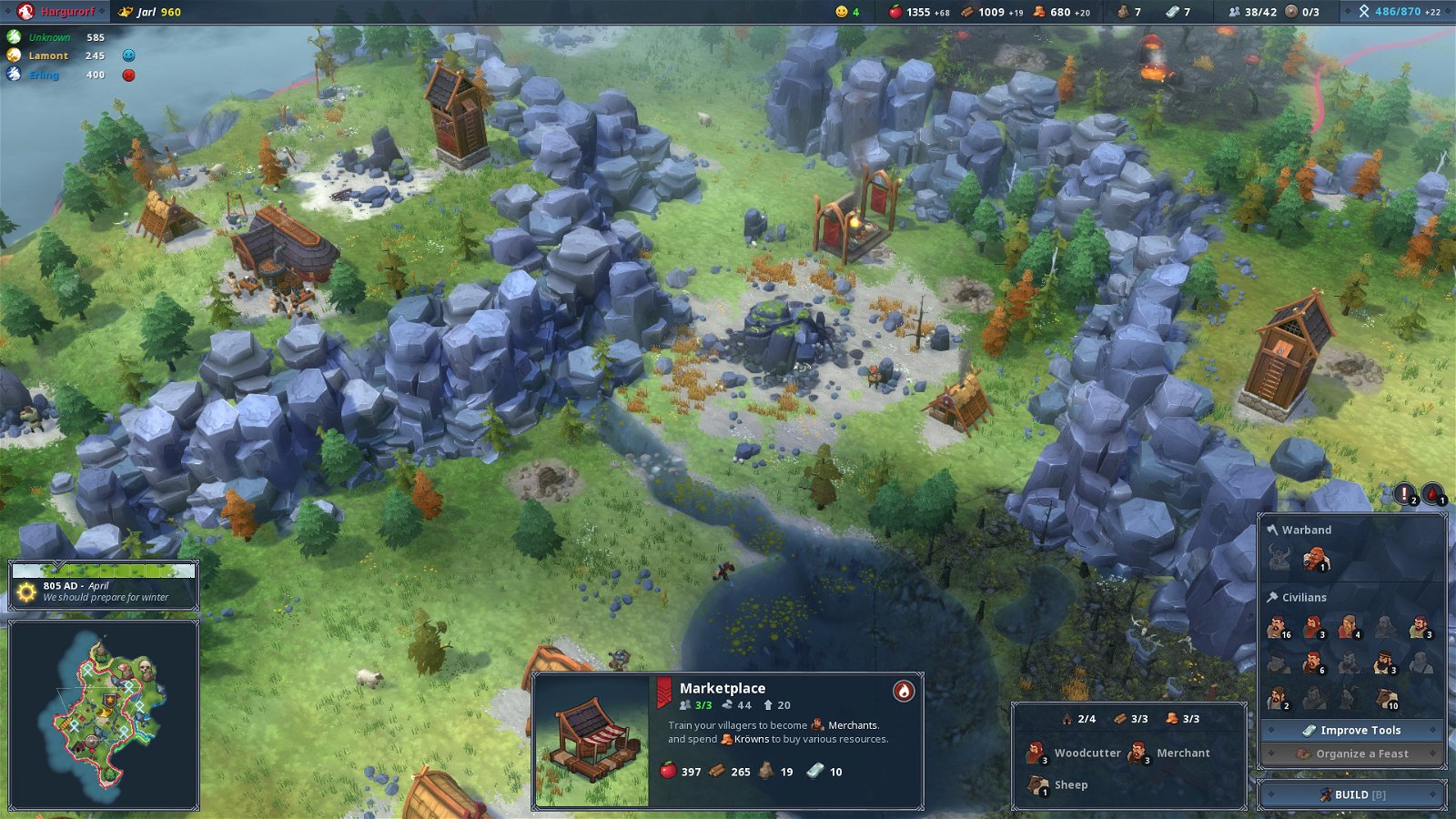 Northgard Early Access Preview - 1
