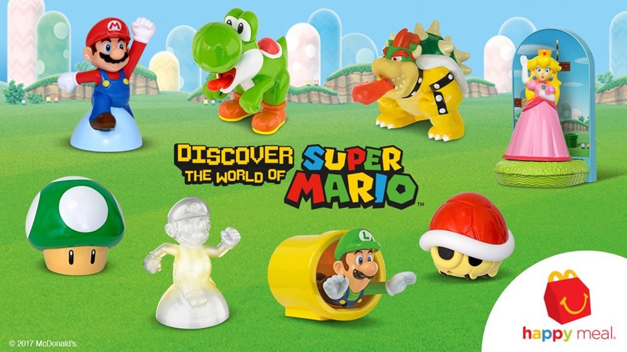 Super Mario Happy Meal Toys Now Available In America 1