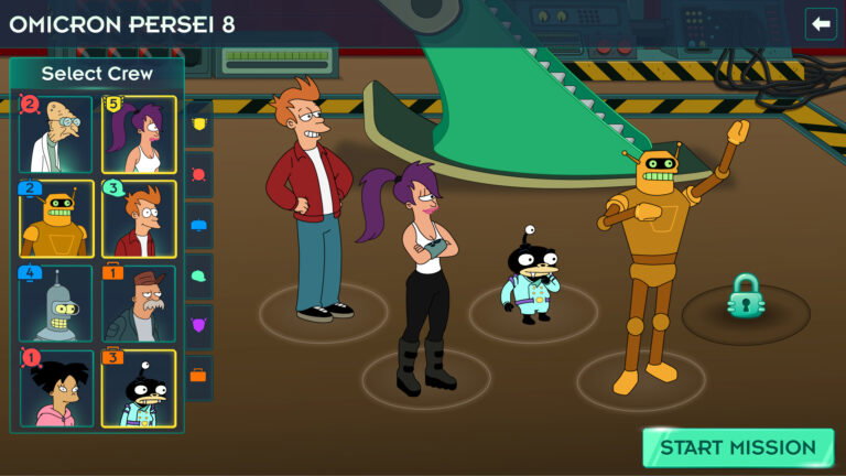 First Futurama Animation in Four Years Unveiled for New Mobile Title
