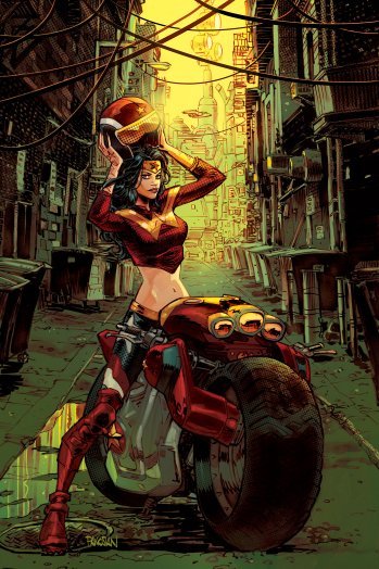 Dc Unleashing Gotham City Garage Comic, Based On Series Of Popular Statues