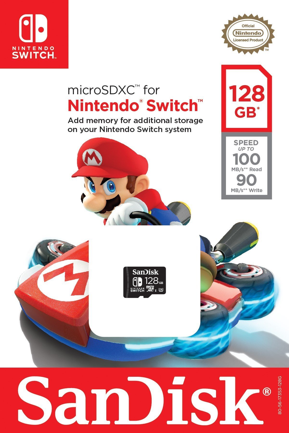 Nintendo Introduces Switch Branded Microsd Cards