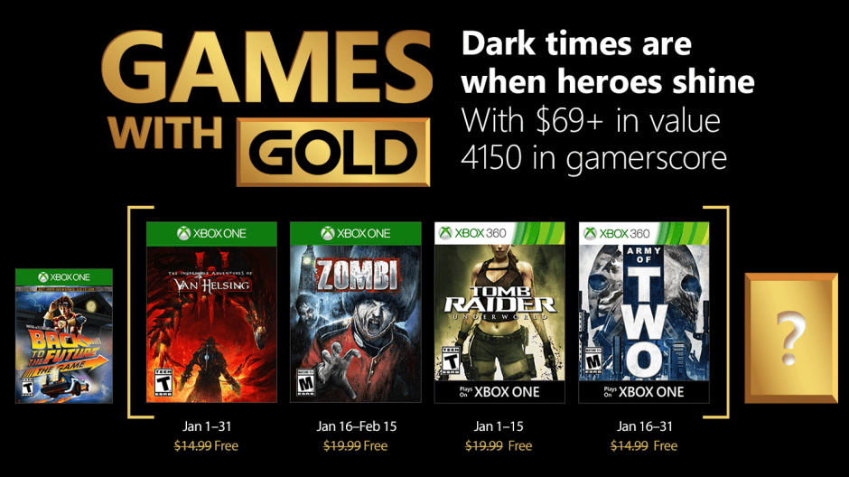 Xbox Gold Users Getting Exciting Games For January 2018! 4