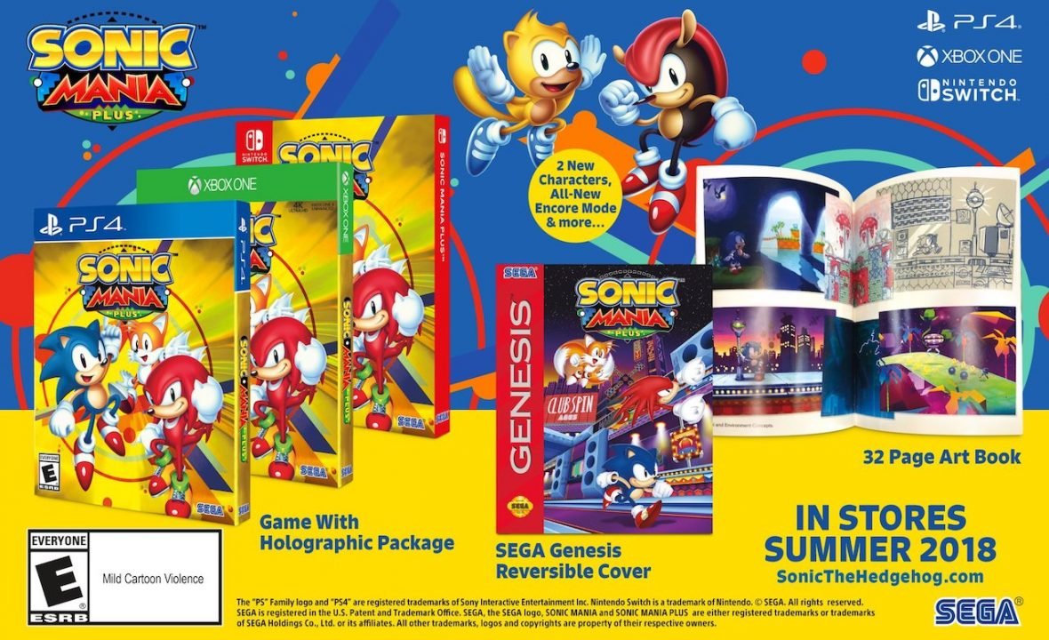 Sonic Mania Plus, New Playable Characters, And Animated Short Series Announced 3