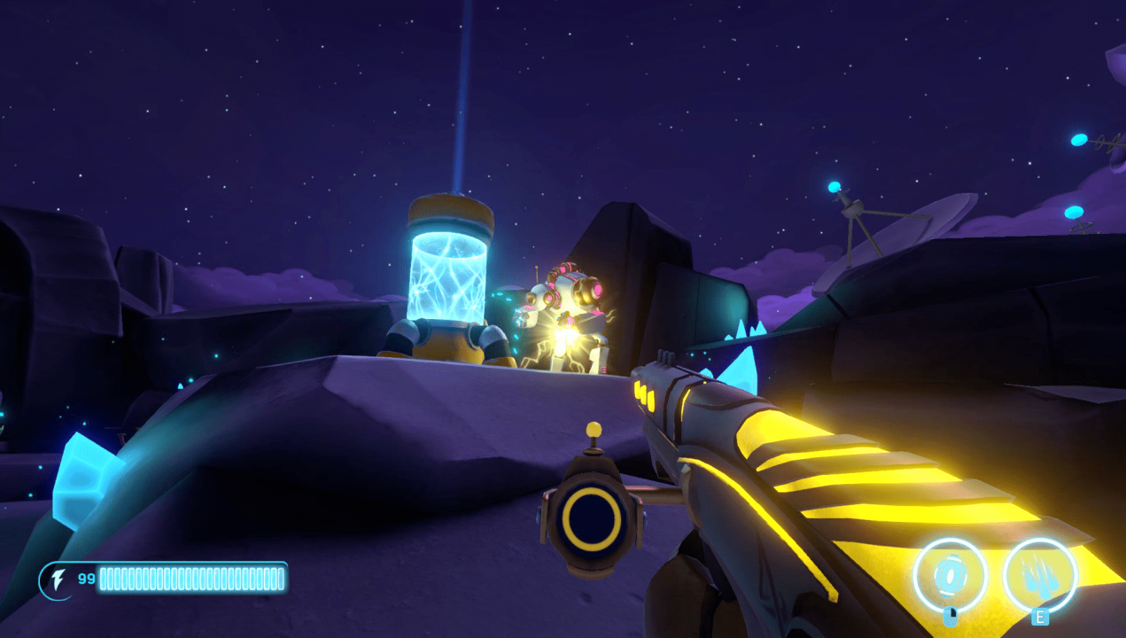Aftercharge Preview: Like Shooting Robots in a Barrel 1