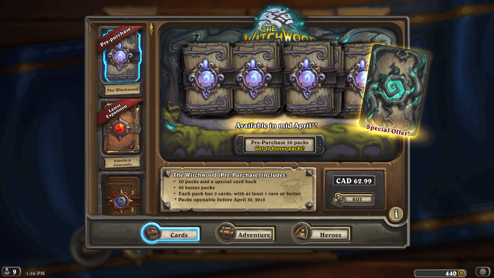Hearthstone Game Director Ben Brode On Creating The Witchwood Hearthstone Game Director Ben Brode On Creating The Witchwood 1