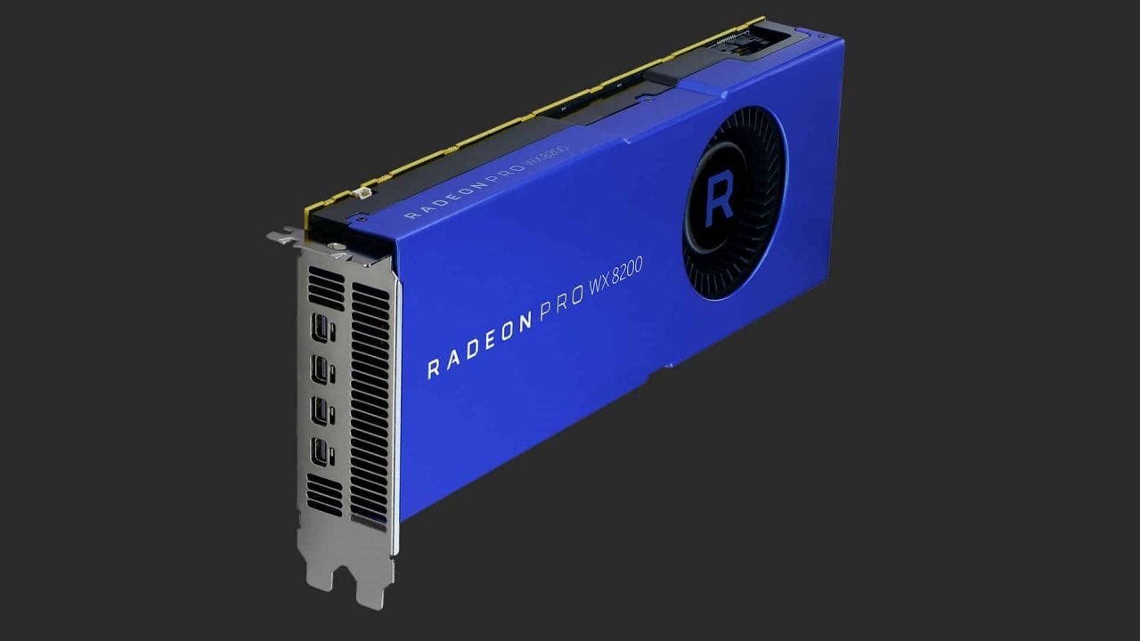 AMD Reveals Sub $1,000 Workstation Graphics Card at SIGGRAPH, The Radeon Pro WX 8200 1