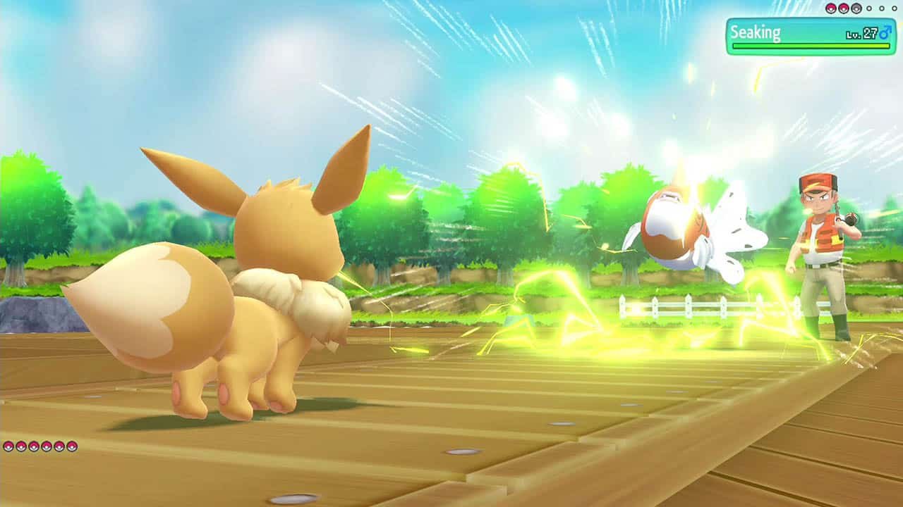 Pokemon Let S Go Eevee Switch Review An Eeveelution In The Right Direction