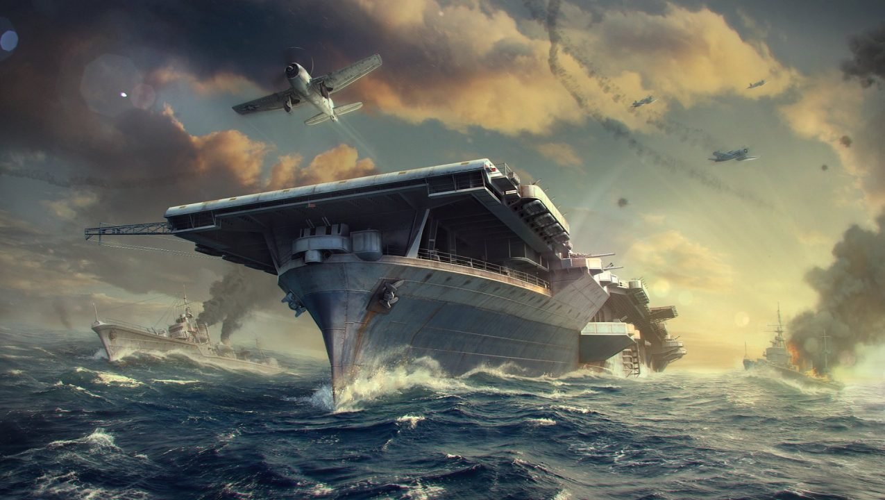Wargaming Reworks World of Warships Aircraft Carriers