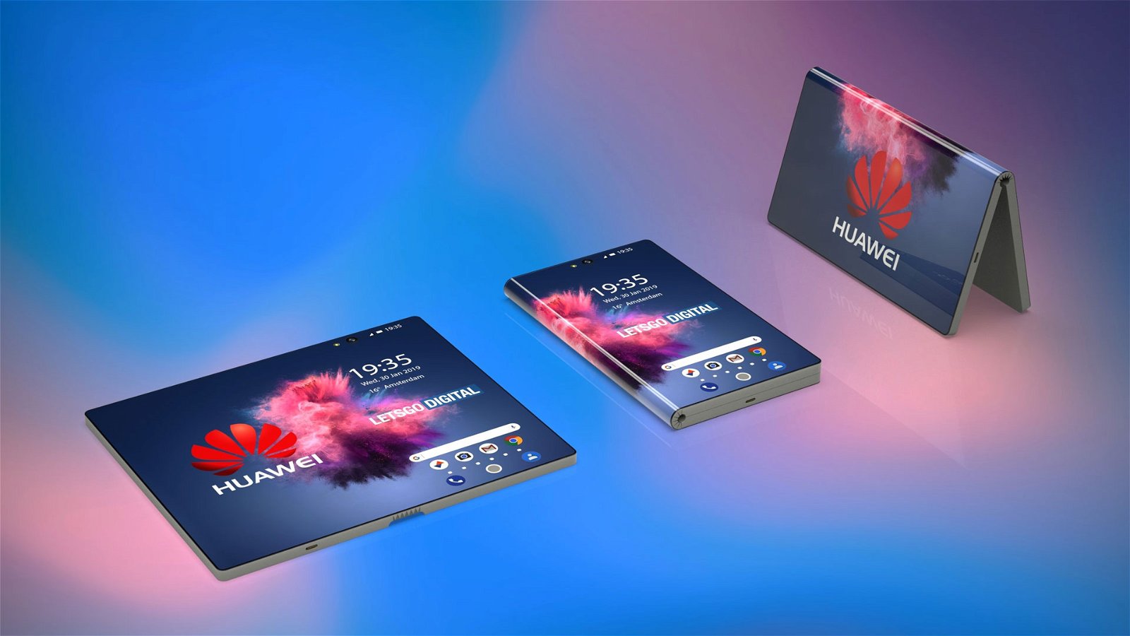 Huawei Unveils New Foldable, Brings Light to 5G Future