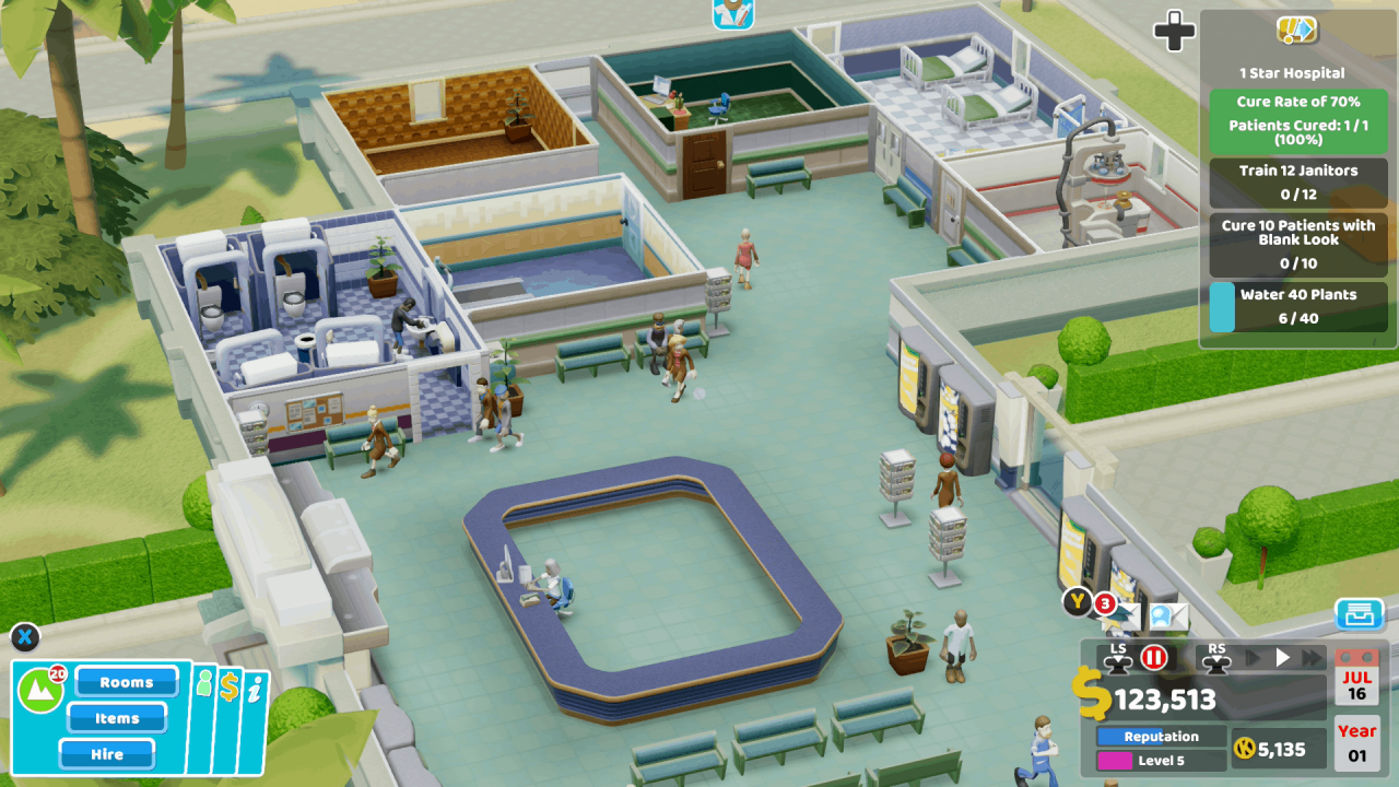 Two Point Hospital Console Review 6