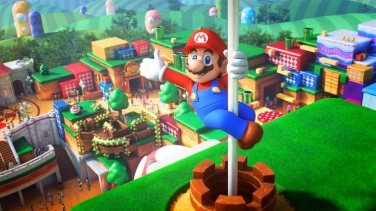 Super Nintendo World Aerial Shots Show A Real Mushroom Kingdom