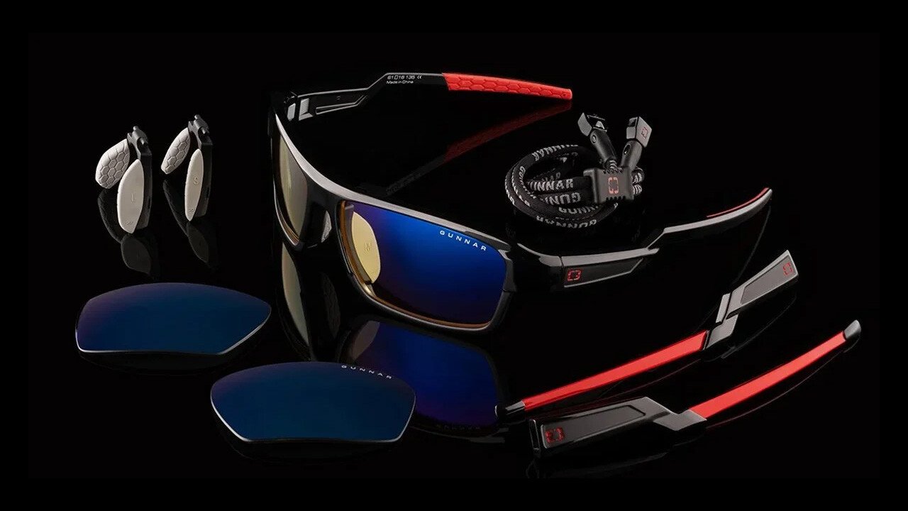 GUNNAR Optiks Unveil Lightning Bolt 360 Gaming Glasses