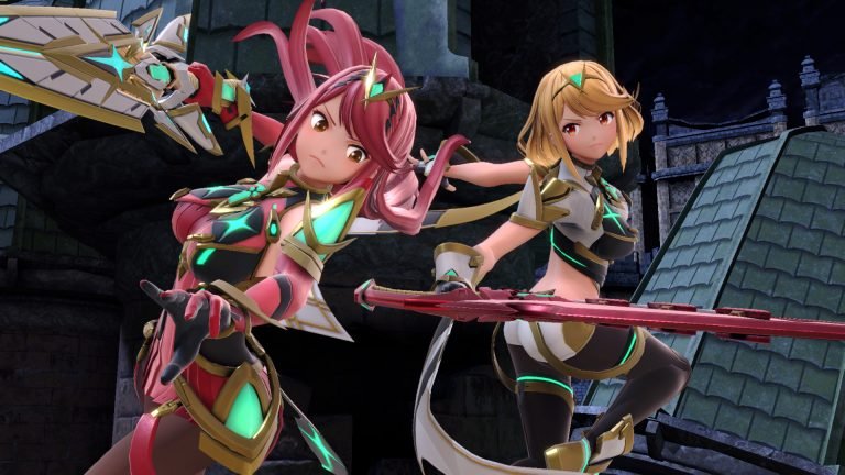 Pyra and Mythra Arrive in Super Smash Bros Ultimate Today