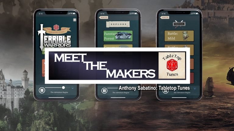 Terrible Warriors – Meet The Makers: Anthony Sabatino (Tabletop Tunes)