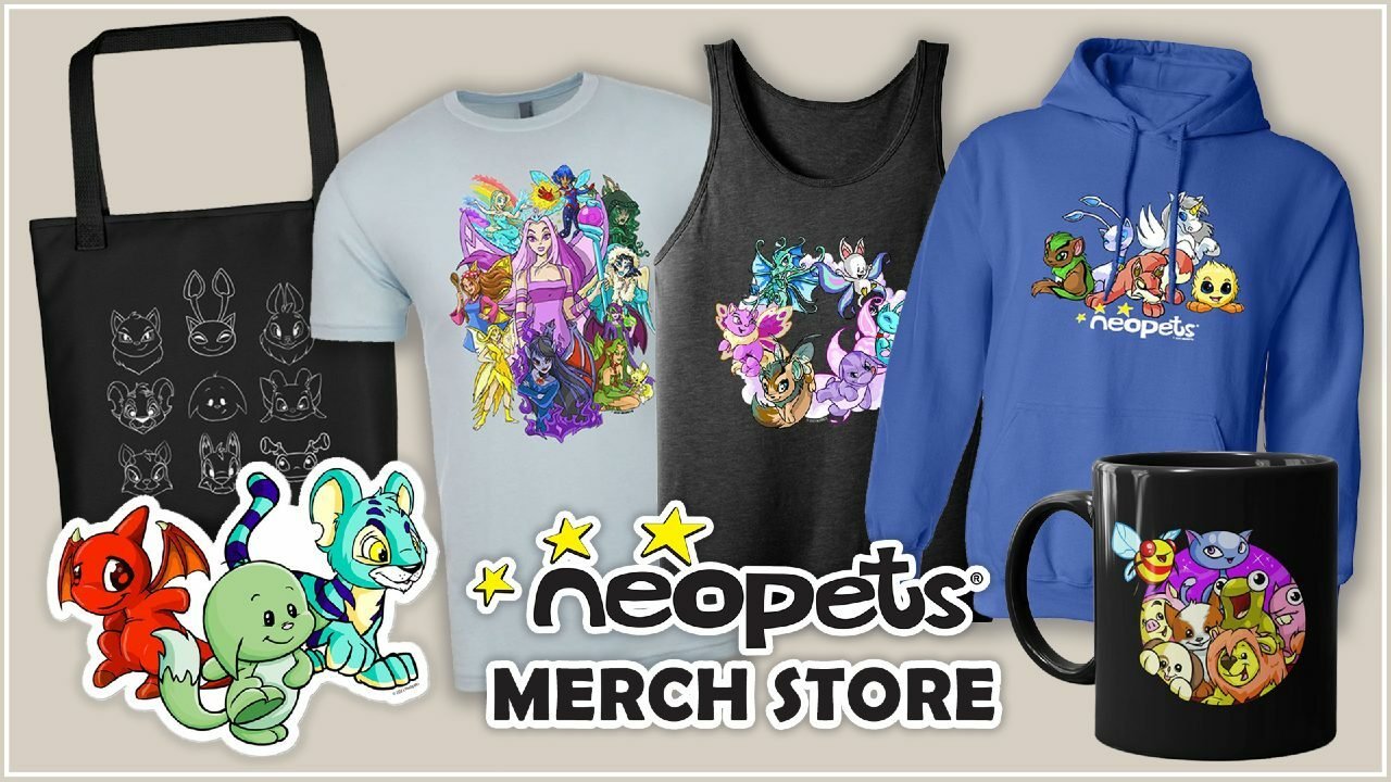 Neopets Officially Launches Online Merch Store