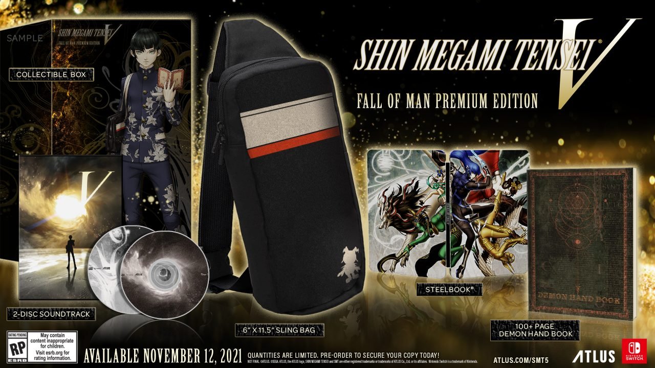 Shin Megami Tensei V Premium Edition Pre-Orders Available Now