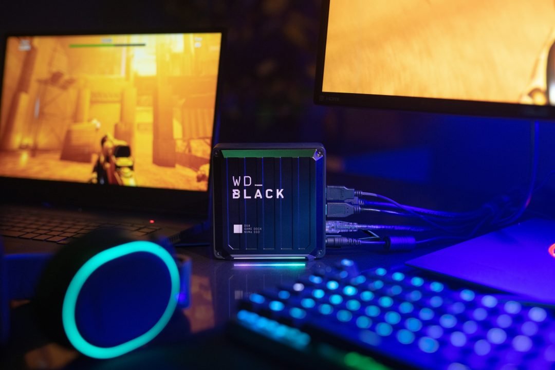 Wd_Black D50 Game Dock