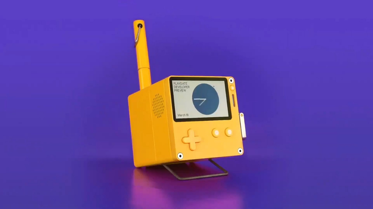 Playdate Update Reveals Upcoming Games, Charging Dock, and More!