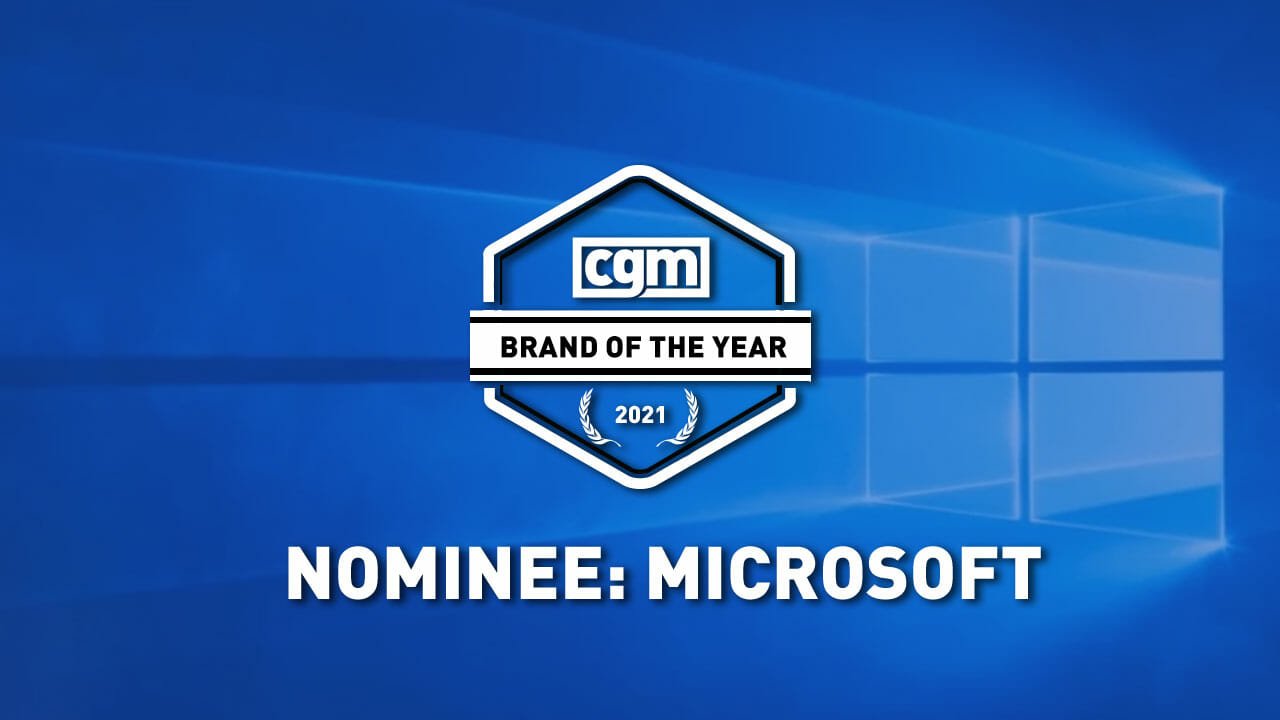 Cgm Brand Of The Year 2021 Nominee: Microsoft
