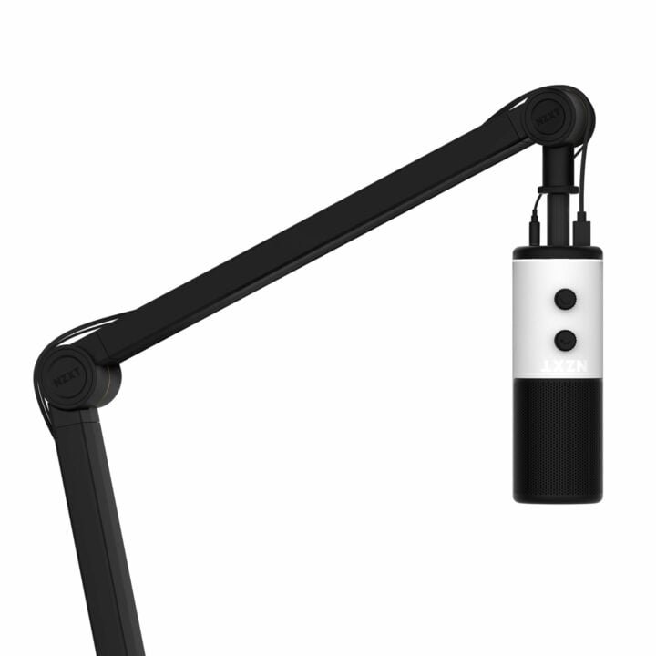 Nzxt Introduces The Capsule Usb Microphone And Boom Arm To Ensure Pc Streaming Quality