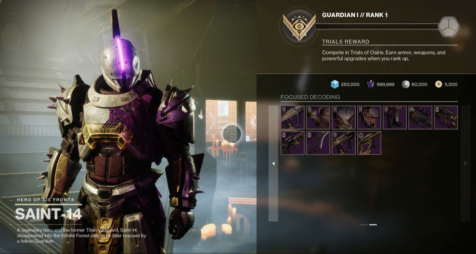 Destiny 2 Trials Of Osiris Is Back And Revamped For Season 15 Destiny 2 Trials Of Osiris Is Back And Revamped For Season 15