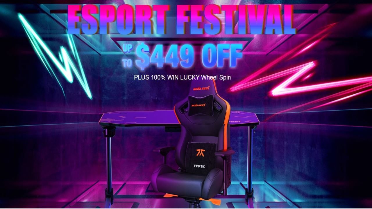 AndaSeat Big Esport Festival is Underway With Prizes and More 1
