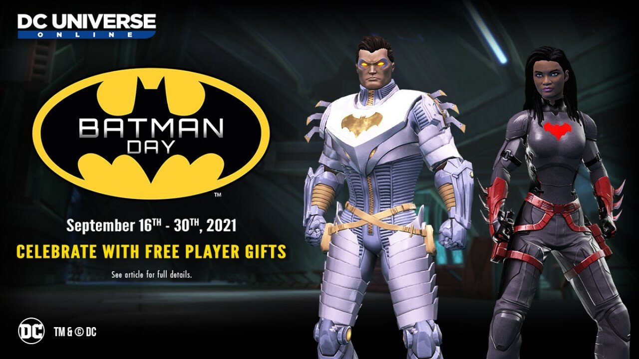 Dc Universe Online Celebrates Batman Day With Free Gear And More
