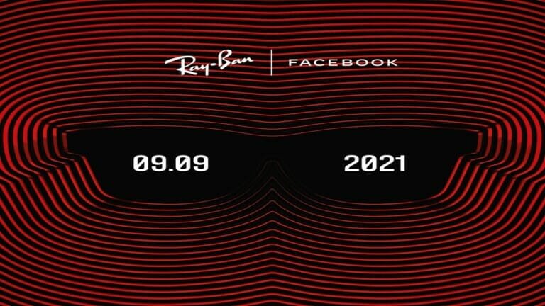 Ray-Ban and Facebook glasses announcement coming September 9th