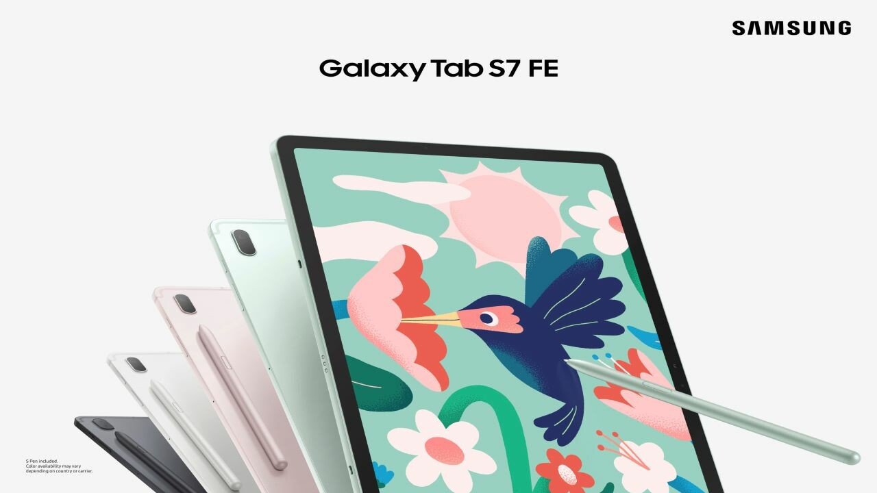 The New Samsung Galaxy Tab S7 FE is Now Available at Retailers