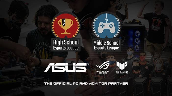 Asus Extends Partnership For High School Esports League And Big Inaugural Middle School Esports League