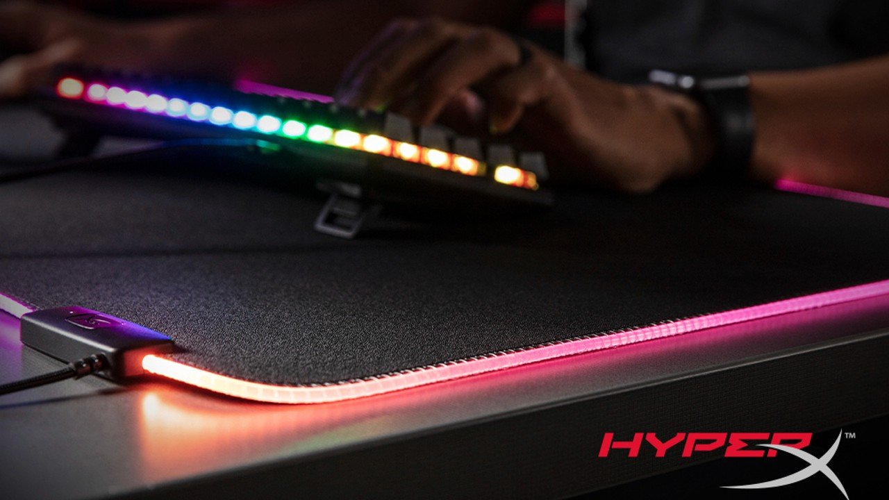 New HyperX Pulsefire Mat RGB Mousepad Announced