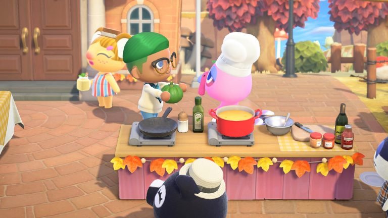 Animal Crossing: New Horizons Turkey Day Reminder