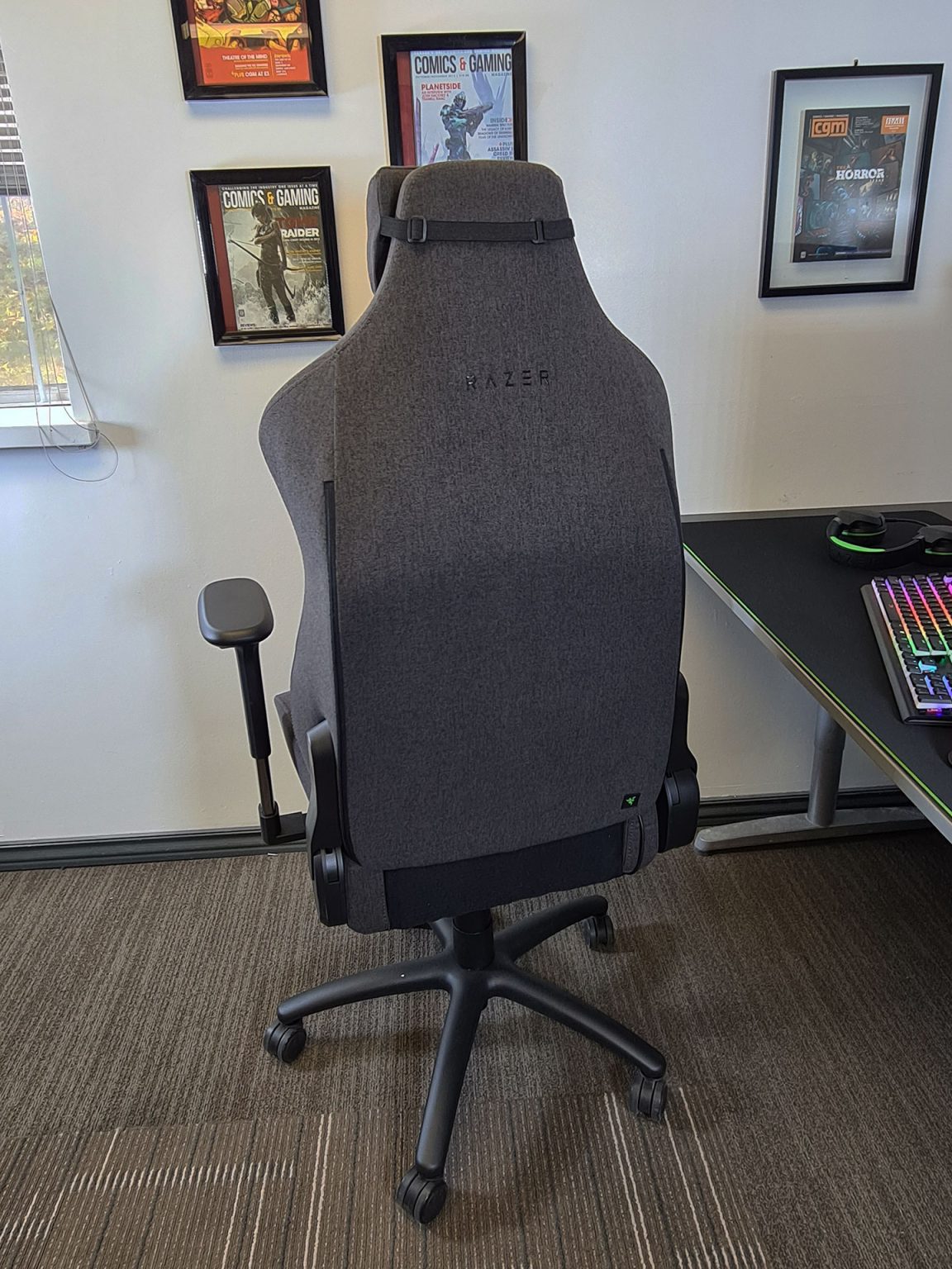 Razer Iskur Fabric Chair Review CGMagazine